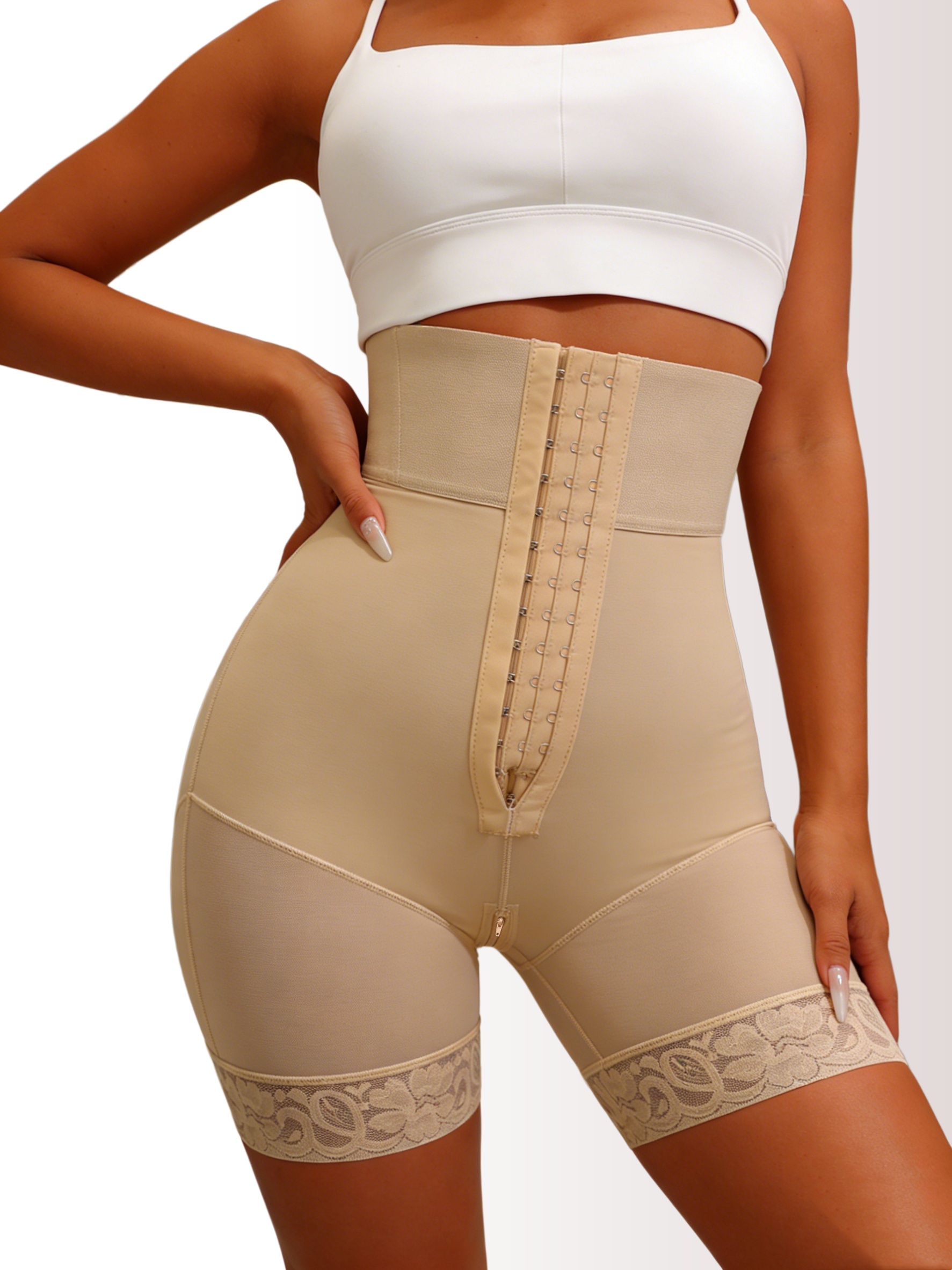 Drone Camera Stabilized - Women's High Compression Body Shaper Shorts
