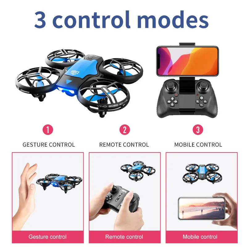 V8 New Mini Drone 4k professio - Drone Camera Wide Angle บทวิจารณ์และราคา