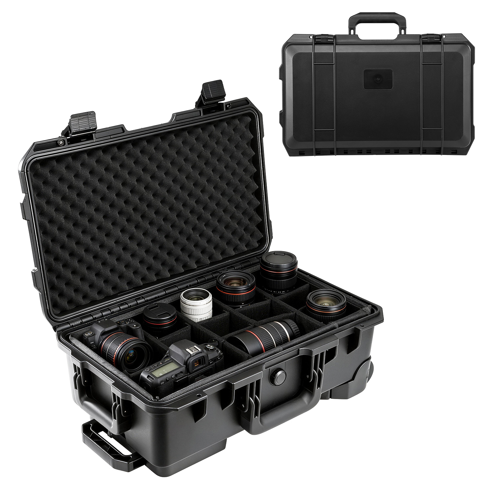 Professional Large Hard Rollin - Drone Camera Case บทวิจารณ์และราคา