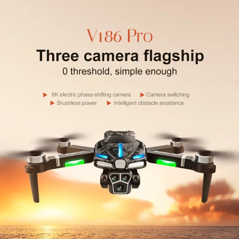 New V186 Pro Drone Professiona - Drone Camera Professional บทวิจารณ์และราคา