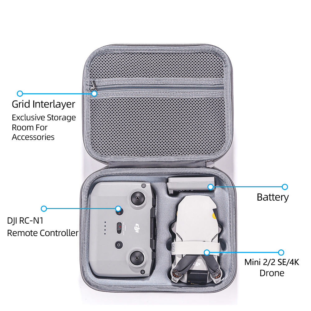 New Carrying Case Protective S - Drone Camera Case บทวิจารณ์และราคา