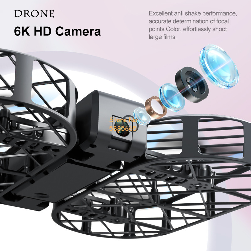 8K HD Camera 360° Protection O - Drone Camera 4K บทวิจารณ์และราคา