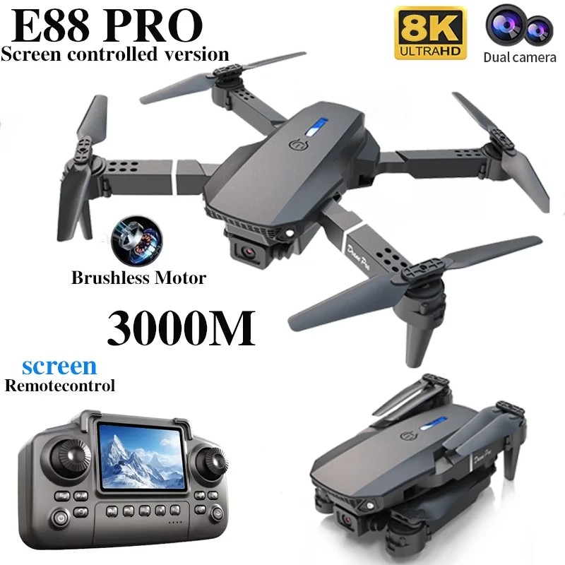 Professional E88 PRO Drone wit - Drone Camera Wide Angle บทวิจารณ์และราคา