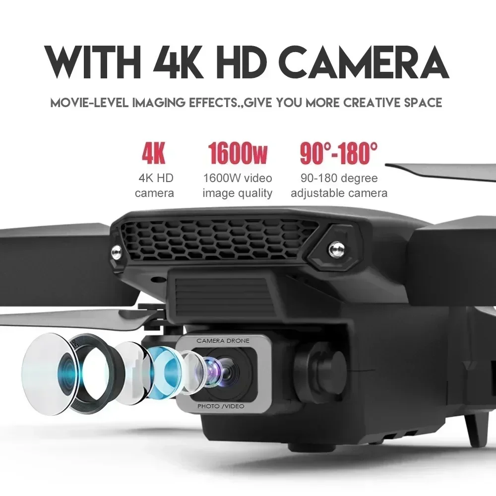 E88 Pro WIFI FPV Drone Wide An - Drone Camera Wide Angle บทวิจารณ์และราคา