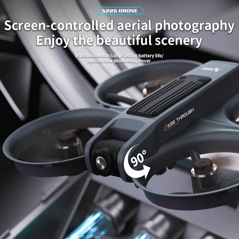 NEW X226 RC Drone 2.4G 5G WIFI - Drone Camera Wide Angle บทวิจารณ์และราคา