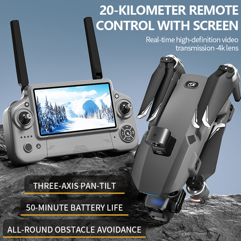 2026 New 8K Dual Camera Drone  - Drone Camera Mount บทวิจารณ์และราคา