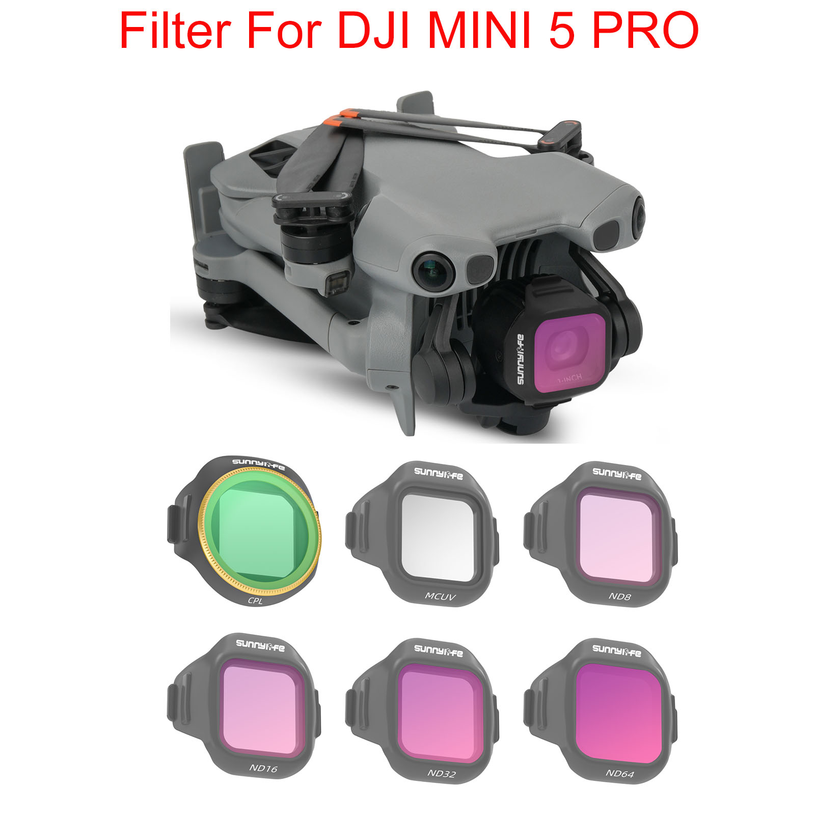 Drone Filter For DJI Mini 5 Pr - Drone Camera Filter บทวิจารณ์และราคา
