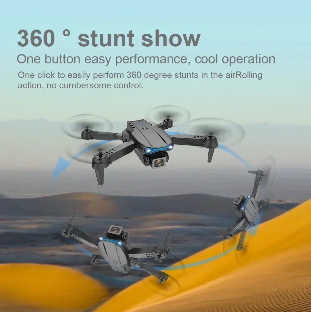 E99 Pro Foldable RC Quadcopter - Drone Camera Wide Angle บทวิจารณ์และราคา