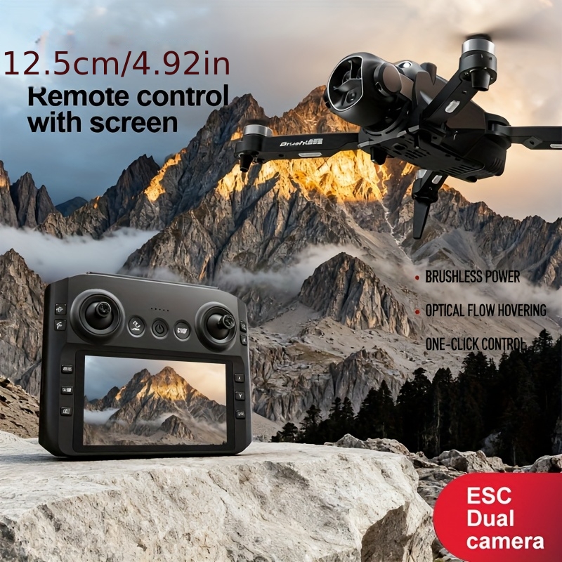 Upgraded Brushless Drone with  - Drone Camera Vlog บทวิจารณ์และราคา
