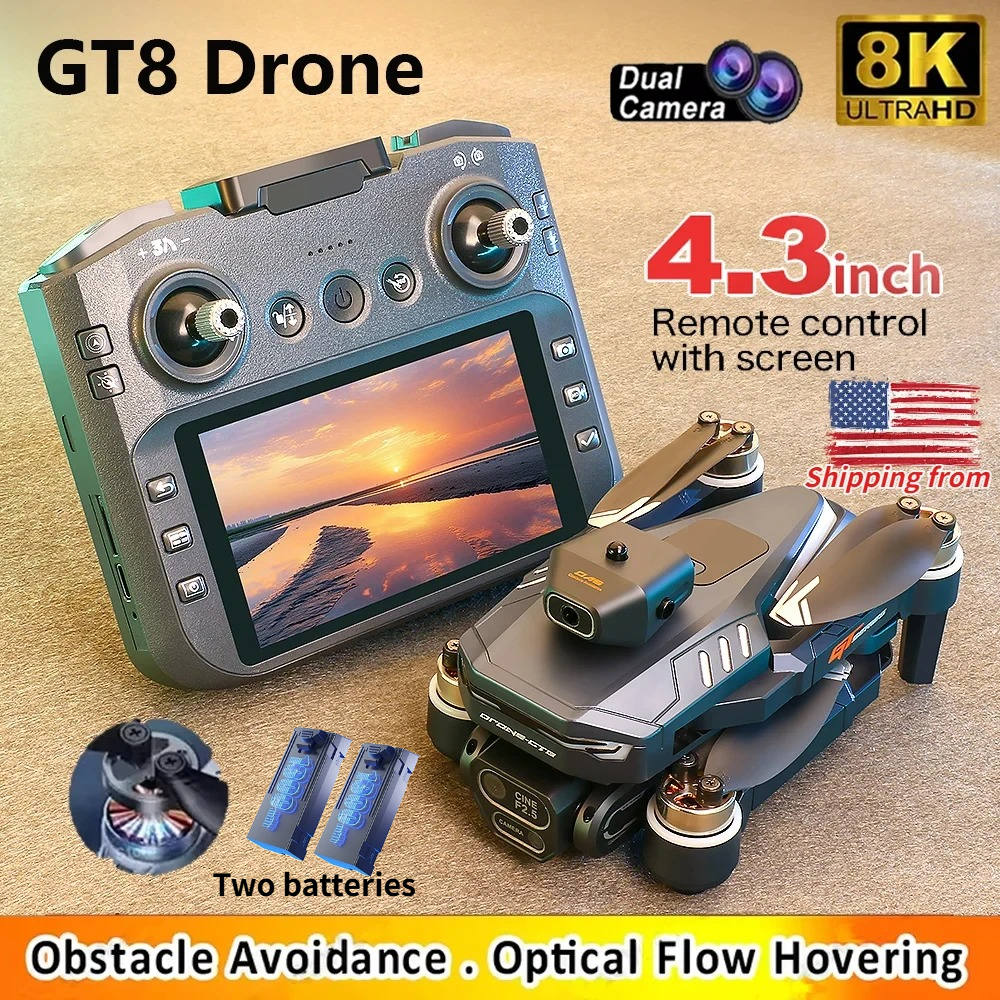 GT8 Drone 4.3inch Screen Contr - Drone Camera Vlog บทวิจารณ์และราคา