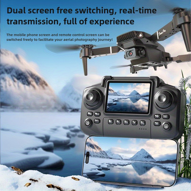 E88 Pro RC Drone WiFi FPV Heig - Drone Camera Wide Angle บทวิจารณ์และราคา