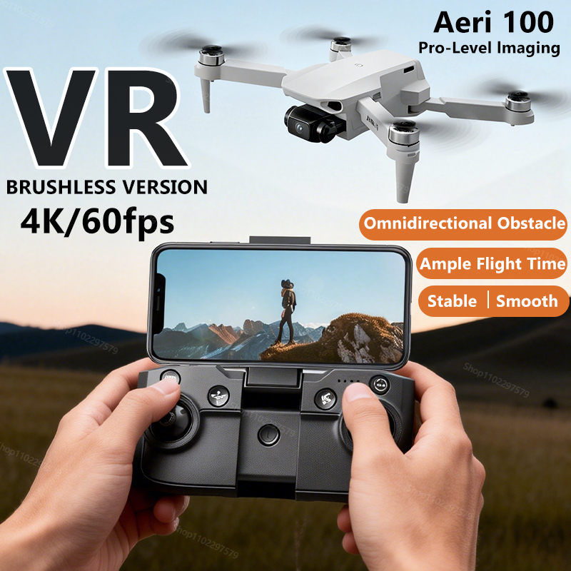 Mini Drone 4k Professional Aer - Drone Camera With Gimbal บทวิจารณ์และราคา