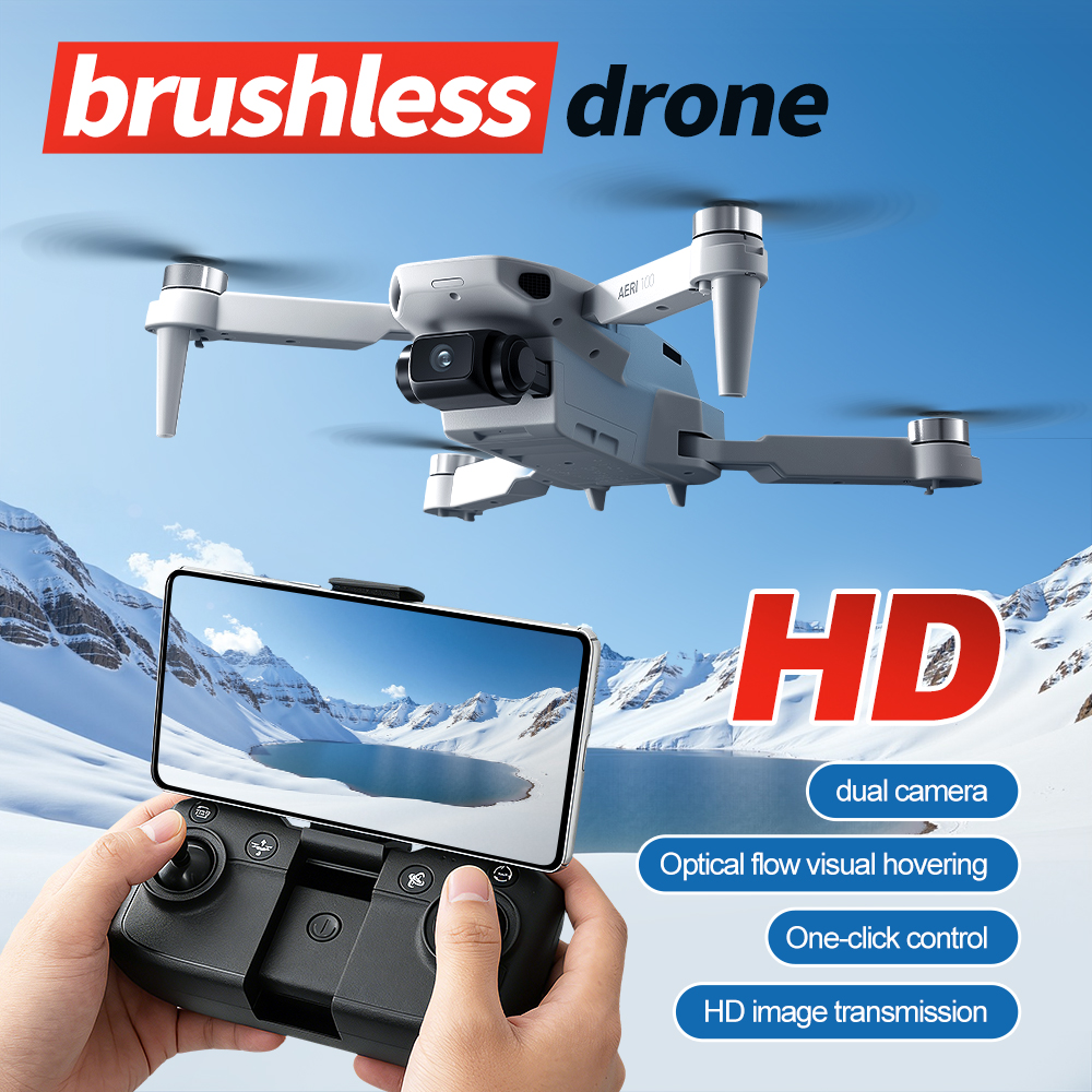 Mini Drone 4k Professional Aer - Drone Camera With Gimbal บทวิจารณ์และราคา