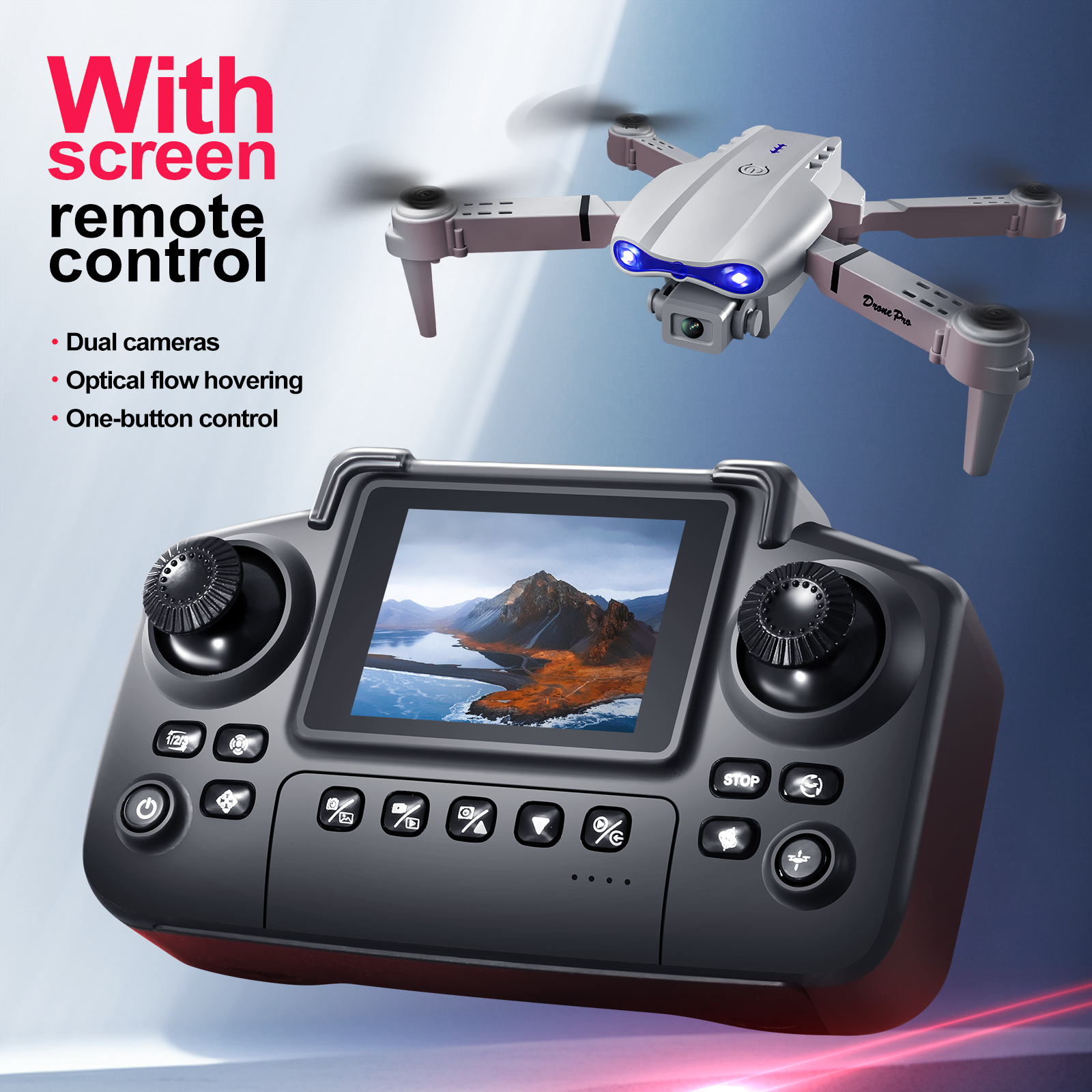 2025 New E88 E99 Upgraded Dron - Drone Camera Hd บทวิจารณ์และราคา