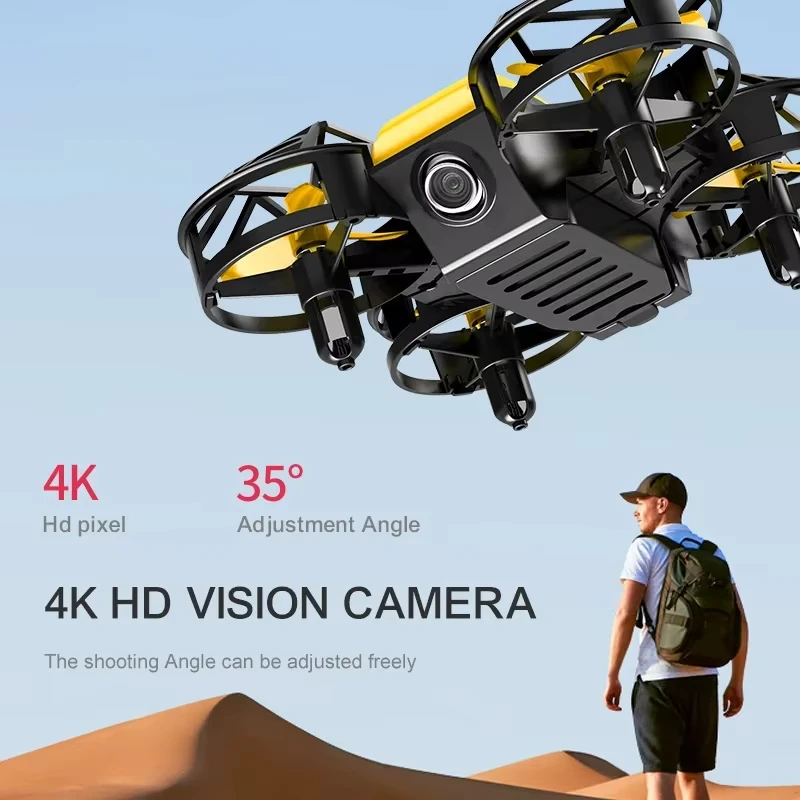 D12 Mini Drone 4k Profession H - Drone Camera Wide Angle บทวิจารณ์และราคา