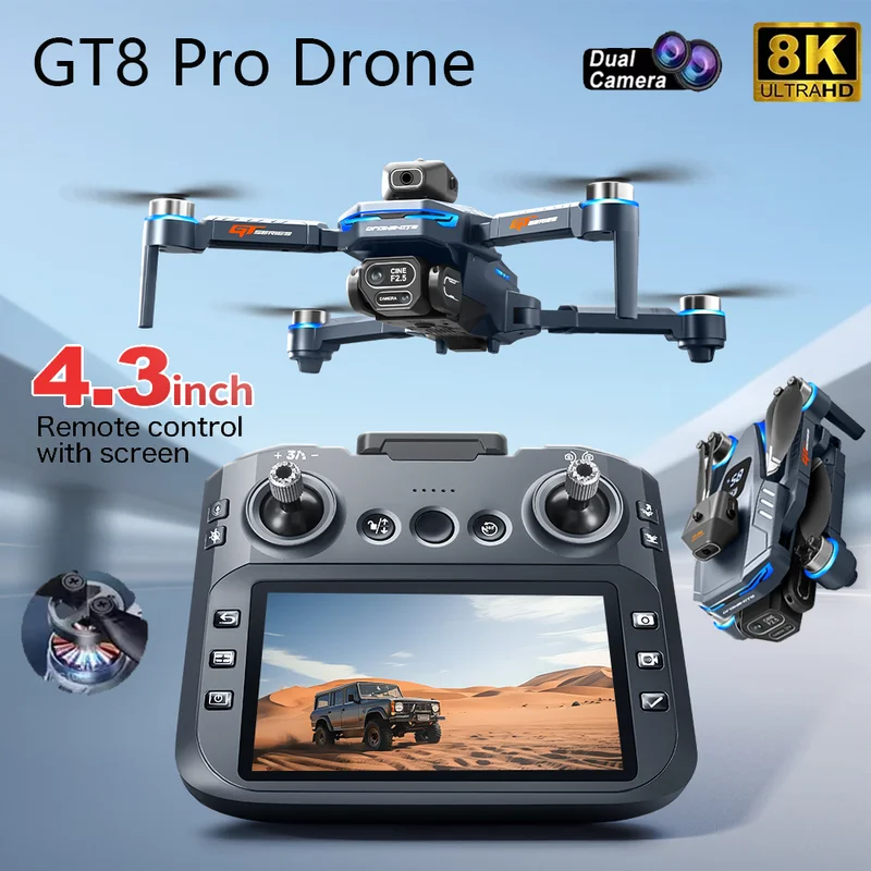 2026 New GT8 Drone GPS 8K Prof - Drone Camera Wide Angle บทวิจารณ์และราคา