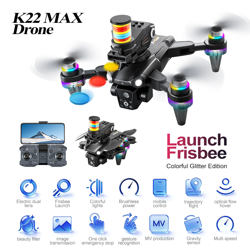 JCMO K22 MAX Frisbee Launch Dr - Drone Camera Professional บทวิจารณ์และราคา
